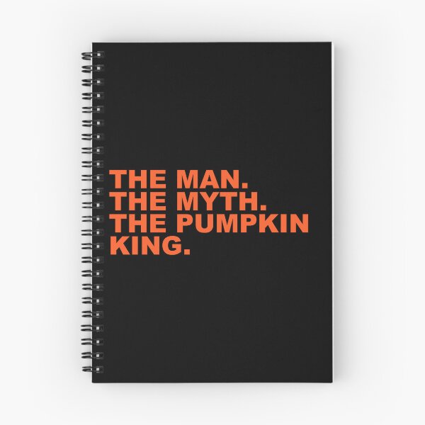 Item preview, The Man The Myth The Pumpkin King Funny Halloween Humor Quote designed and sold by Aesthetic Crew.