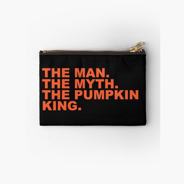 Item preview, The Man The Myth The Pumpkin King Funny Halloween Humor Quote designed and sold by Aesthetic Crew.