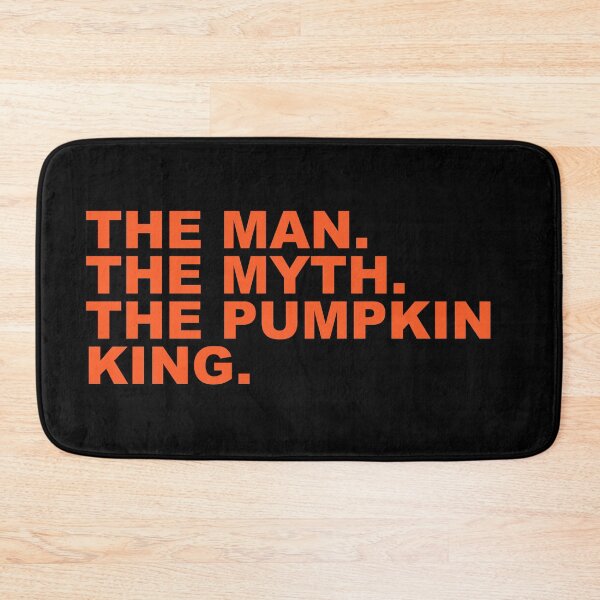 Item preview, The Man The Myth The Pumpkin King Funny Halloween Humor Quote designed and sold by Aesthetic Crew.