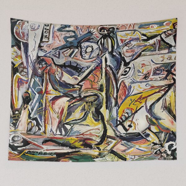 Item preview, jackson pollock artwork designed and sold by namikikkik.