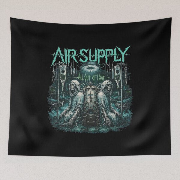 Item preview, Air Supply All Out Of Love Metal Art designed and sold by ALEXVANMME.