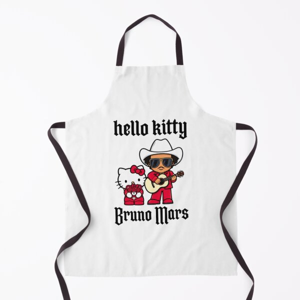 Item preview, Bruno Mars The Romantic Tour 2026, hello Bruno Kawaii Musician Red designed and sold by henryjunmille.
