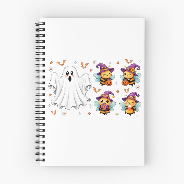 Item preview, Halloween Ghost and Witch Bees Cute Spooky Costume designed and sold by varin-studio.