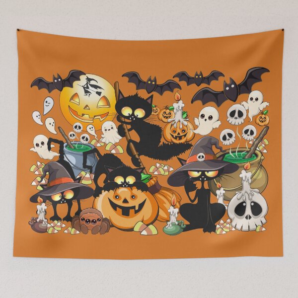 Item preview, Spooky Cute Halloween Characters Saga designed and sold by BluedarkArt.