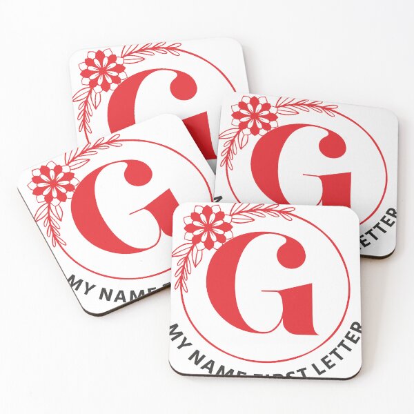 Item preview, My Name First Letter - Personalized Name Initial Letter Typography | Custom First Alphabet Name Art | Monogram Initial Design designed and sold by 440CREATIVES.