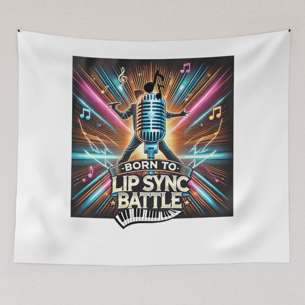 Item preview, Born To Lip Sync Battle designed and sold by WarrenHarper.