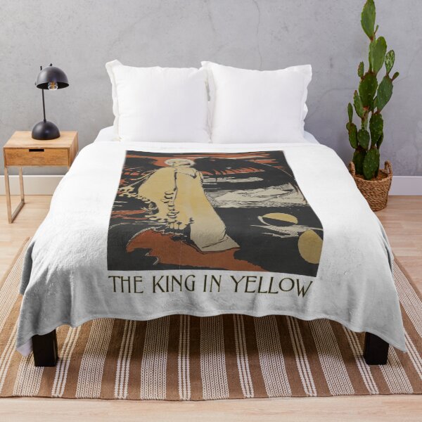 Item preview, The King in Yellow Art Nouveau Winged Figure designed and sold by CaleWolff.