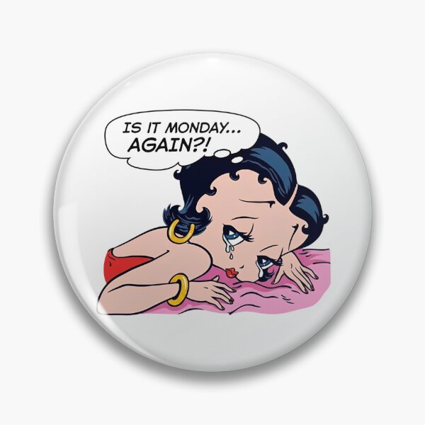 Item preview, Betty Boop Is It Monday Again Crying designed and sold by Worldofrat.