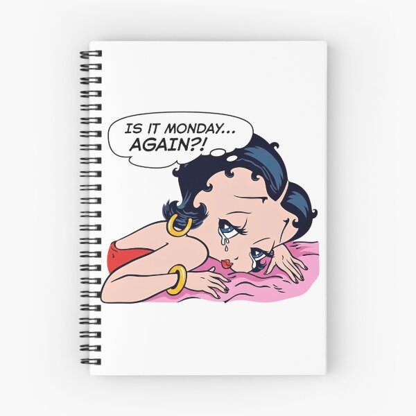 Item preview, Betty Boop Is It Monday Again Crying designed and sold by Worldofrat.