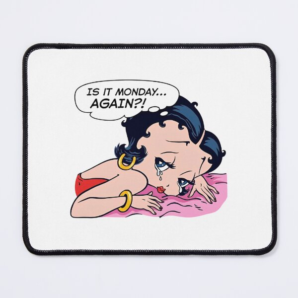 Item preview, Betty Boop Is It Monday Again Crying designed and sold by Worldofrat.