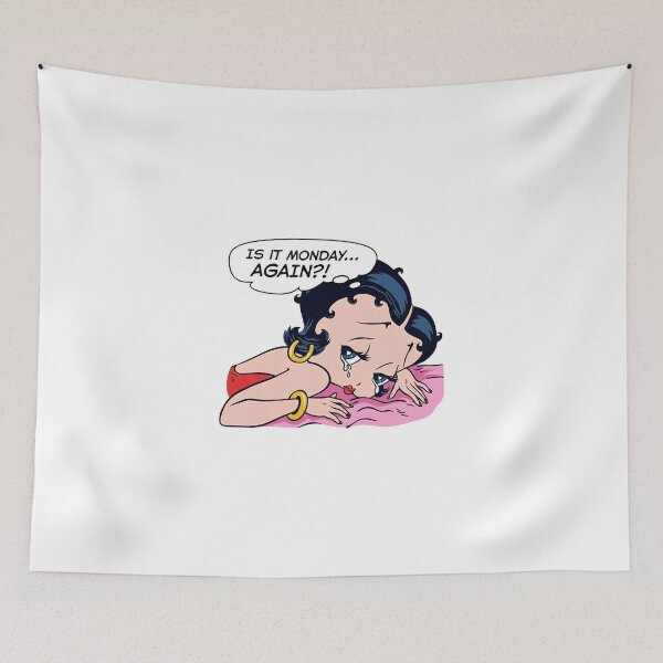 Item preview, Betty Boop Is It Monday Again Crying designed and sold by Worldofrat.