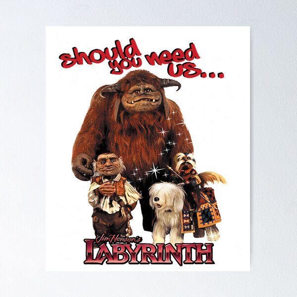Item preview,  Should You Need Us The Labyrinth Film Idol  designed and sold by benderabraham1.