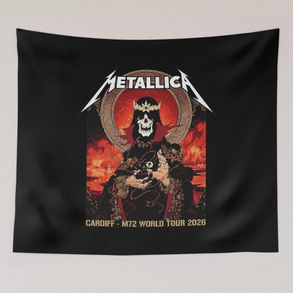 Item preview, King Skeleton Cardiff M72 Tour Commemorative Art designed and sold by ALEXVANMME.