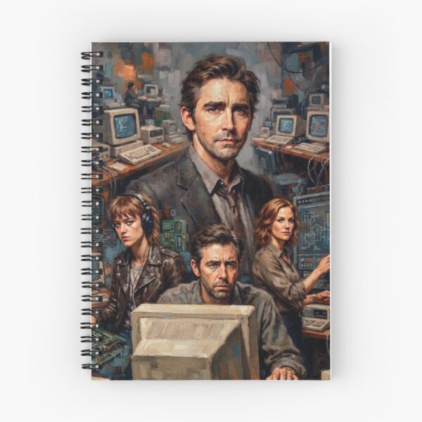 Item preview, Halt and Catch Fire Fine Art Tribute designed and sold by Art's Diner.