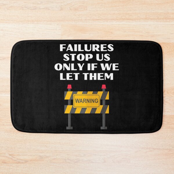Item preview, Warning Message About Failure - Fear Of Failure designed and sold by Lion-Minard.