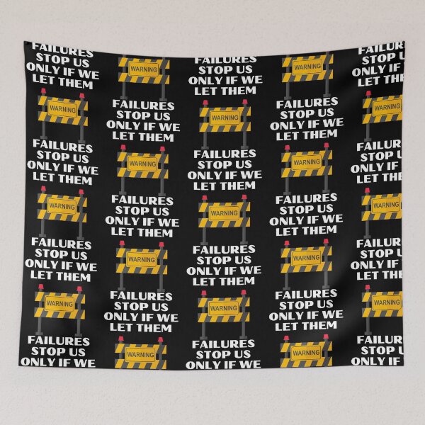 Item preview, Warning Message About Failure - Fear Of Failure designed and sold by Lion-Minard.