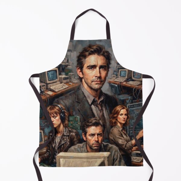 Item preview, Halt and Catch Fire Fine Art Tribute designed and sold by Art's Diner.
