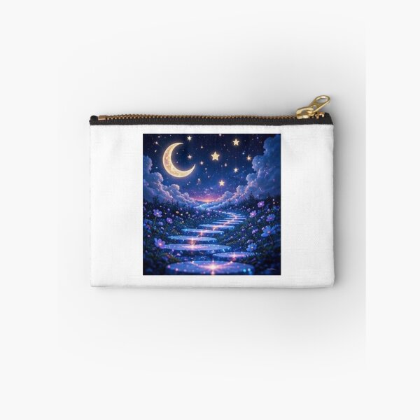 Item preview, Magical Moonlight Path in Clouds designed and sold by ThilankaDesign.