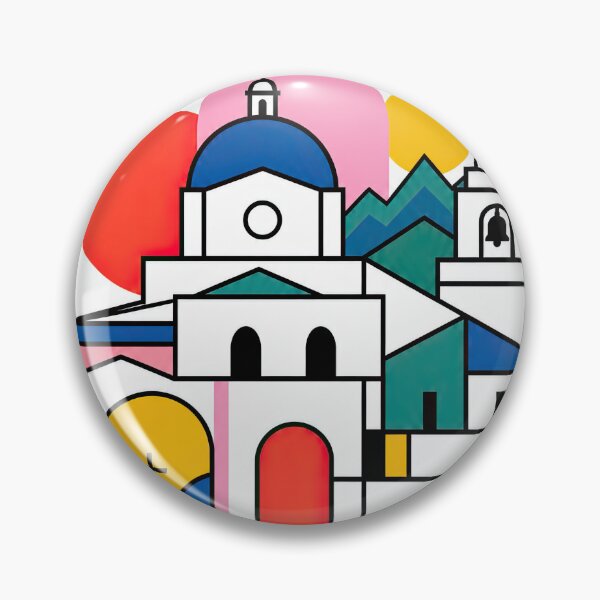 Item preview, Colorful illustrated poster of Popayn, Colombia, featuring styl designed and sold by ckybe.