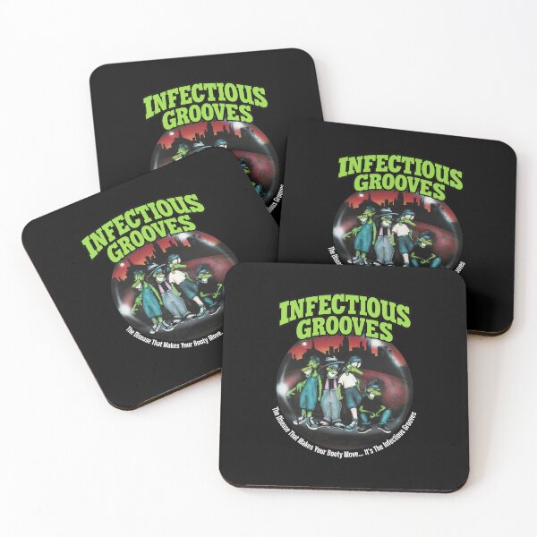 Item preview, Infectious Grooves Band Cartoon Style Art designed and sold by ALEXVANMME.