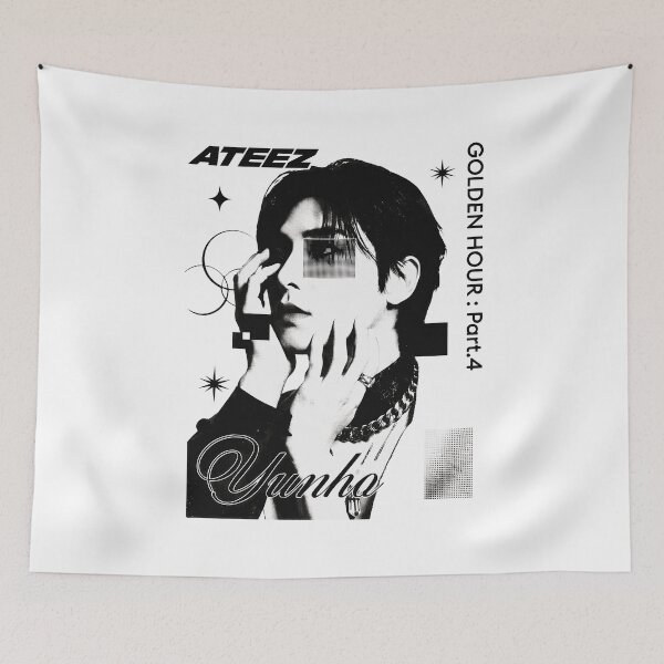 Item preview, Kpop Idol Graphic Print  designed and sold by SopheeTrah.