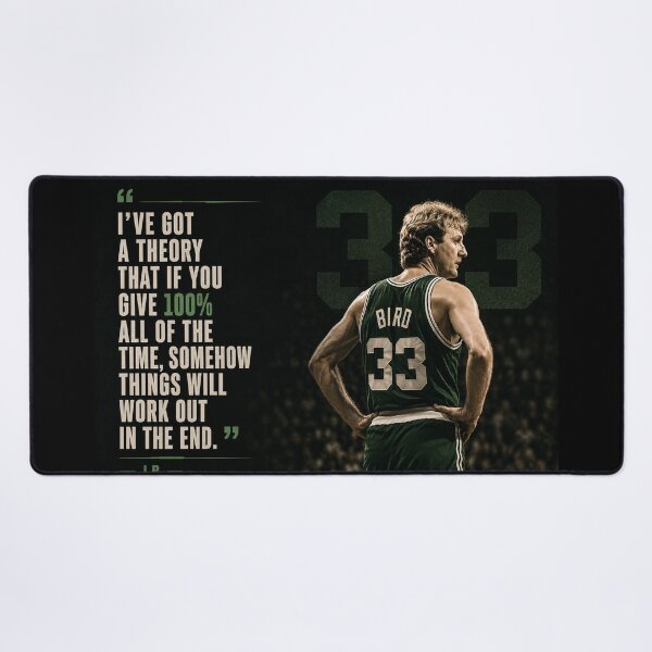 Item preview, I've got a theory - Larry Bird quote designed and sold by BallerQuotes.
