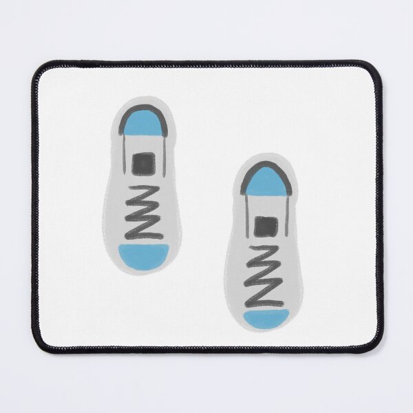 Item preview, Cute Blue Hand Drawn Casual Sneakers designed and sold by raun.draw.