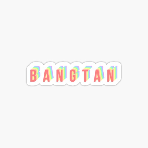 BTS - BANGTAN Pegatina