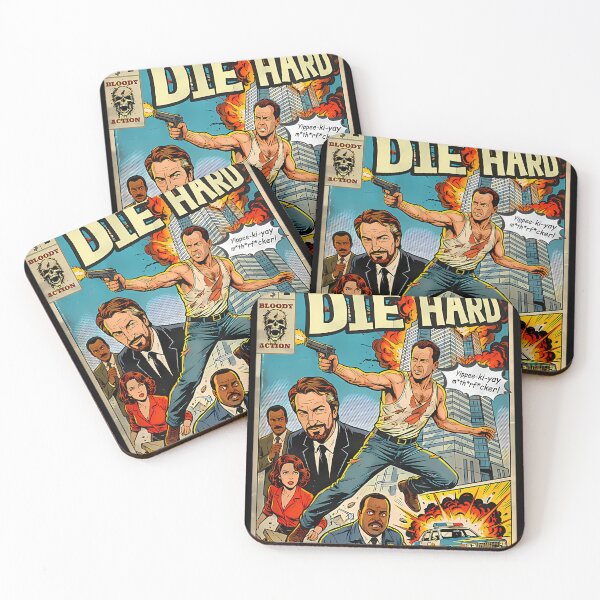 Item preview, Die Hard Movie designed and sold by castillobella.