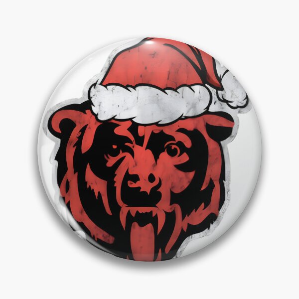 Item preview, Chicago Bears Christmas Holiday Football Fan Design designed and sold by Astro Cats Social Club.