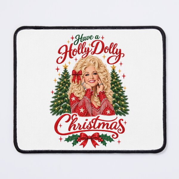 Item preview, Have A Holly Dolly Christmas Holiday designed and sold by SonnyGilmore.