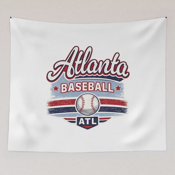 Item preview, Atlanta Baseball Retro Vintage  designed and sold by SopheeTrah.