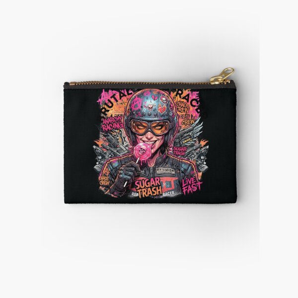 Item preview, Cyberpunk Helmet Sugar Trash Racer designed and sold by Voodoo Store Paranormal Collections.