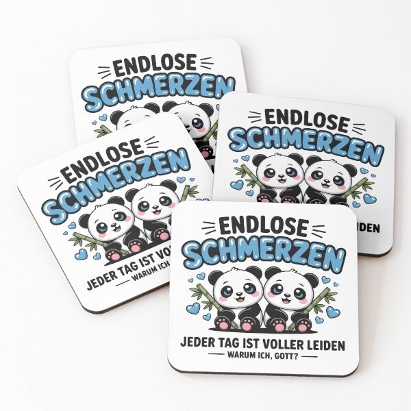 Item preview, Endlose Schmerzen — Ironisches Meme Design mit Pandas designed and sold by LoFizzy.