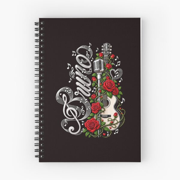 Item preview, BRUNO Retro Music Roses and Guitar Art designed and sold by ImeldaSparks.