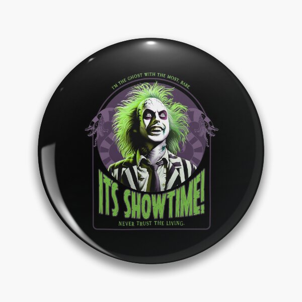 Item preview, Ghost with the Most Showtime Portrait designed and sold by CaleWolff.