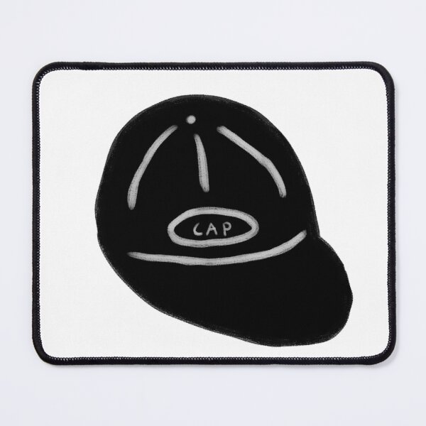 Item preview, Minimalist Black Baseball Cap Doodle designed and sold by raun.draw.