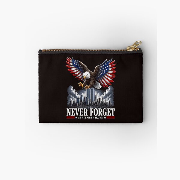 Item preview, Never Forget 9/11 American Eagle Memorial designed and sold by ImeldaSparks.