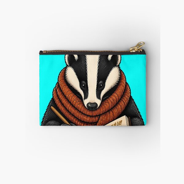 Item preview, Cozy Badger Botanical Journaling Nature Art designed and sold by Fun2Fentastic.