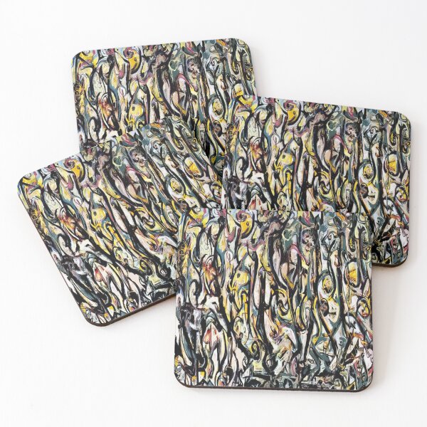 Item preview, jackson pollock artwork designed and sold by namikikkik.