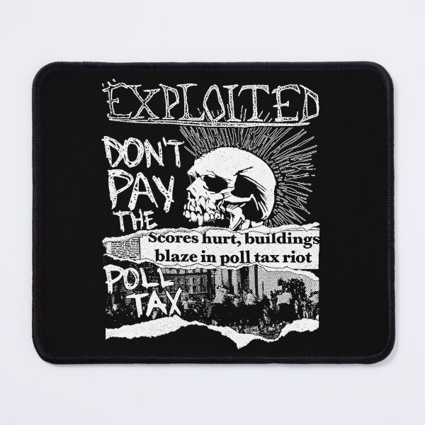 Item preview, The Exploited - Don't Pay The Poll Tax designed and sold by Limn From Limb.
