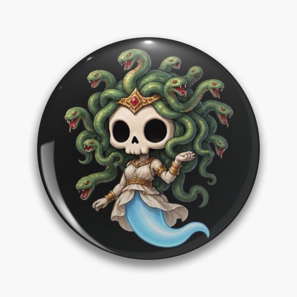 Item preview, Medusa | Greek Mythology Monster | Bonnie Greek Mythology Collection designed and sold by Zaru Art Studio.