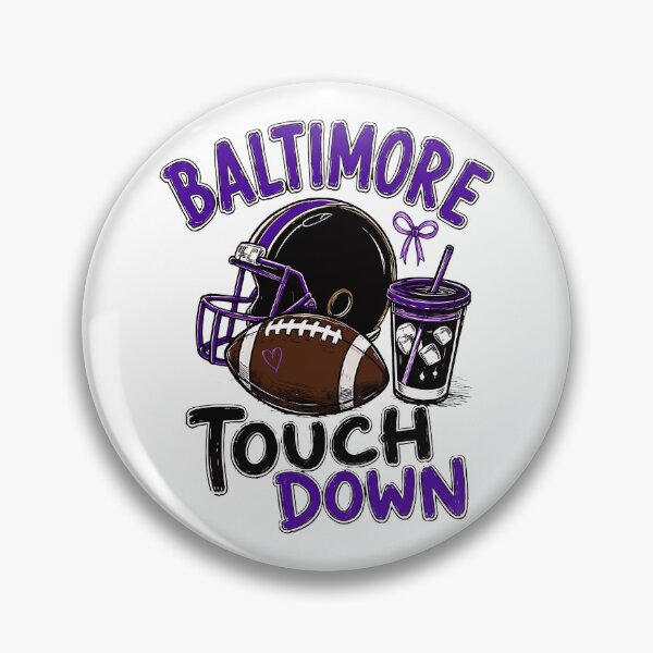 Item preview, Football Fan Baltimore Game Day Spirit designed and sold by BennMataka.