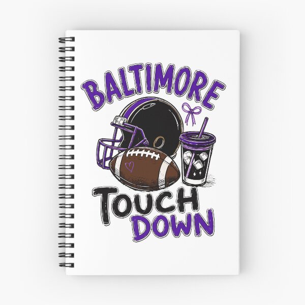 Item preview, Football Fan Baltimore Game Day Spirit designed and sold by BennMataka.