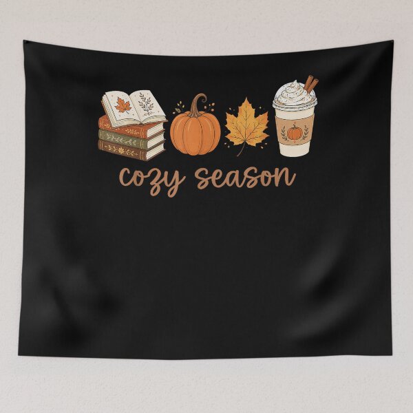 Item preview, Cozy Season Fall Book Lover Pumpkin Spice Latte Bookish designed and sold by PaigeWoodShop.