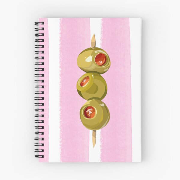 Item preview, Olives on a stick- pink designed and sold by CustomsByNicola.