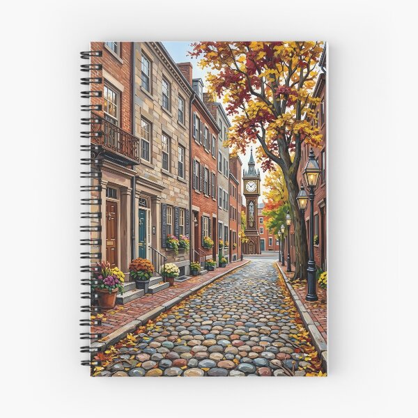 Item preview, Beacon Hill Travel Print, Boston USA designed and sold by POSTERIOCREW.