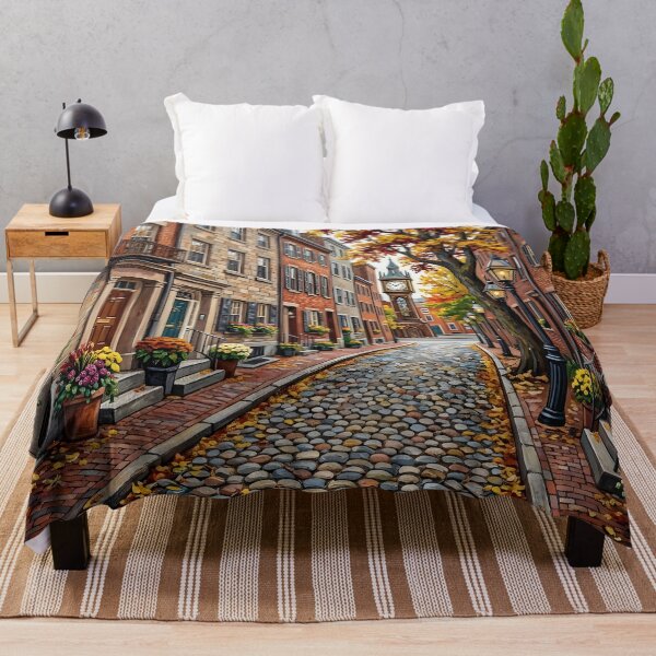 Item preview, Beacon Hill Travel Print, Boston USA designed and sold by POSTERIOCREW.