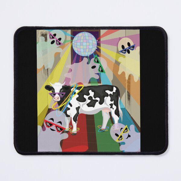 Item preview, Party Cow With Ghosts designed and sold by kerriestuff.