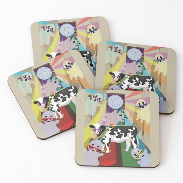 Item preview, Party Cow With Ghosts designed and sold by kerriestuff.